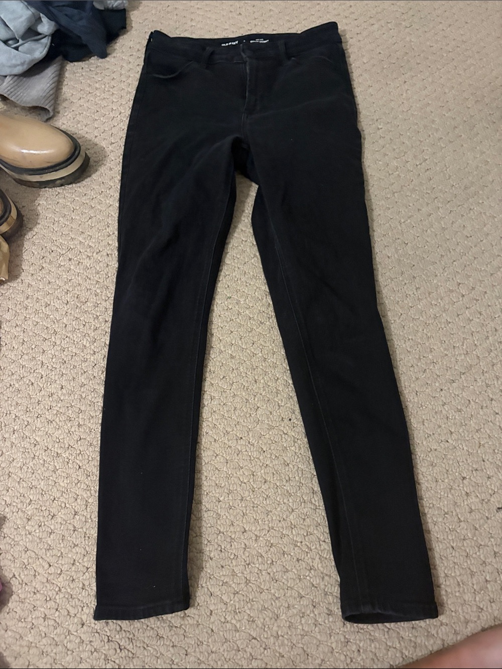 Old Navy Women's Black Skinny Jeans